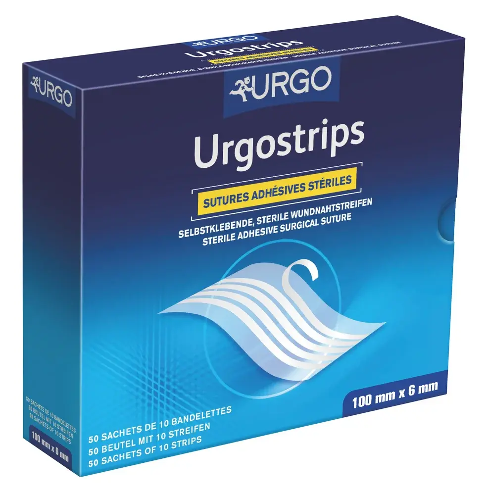 Suture chirurgicale adhésive Urgostrips stérile