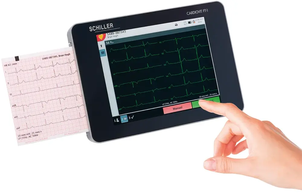 ECG 6 pistes Cardiovit FT-1