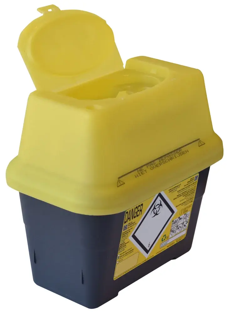 Gamme complète de collecteurs de déchets médicaux Sharpsafe