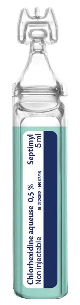 Chlorhexidine aqueuse