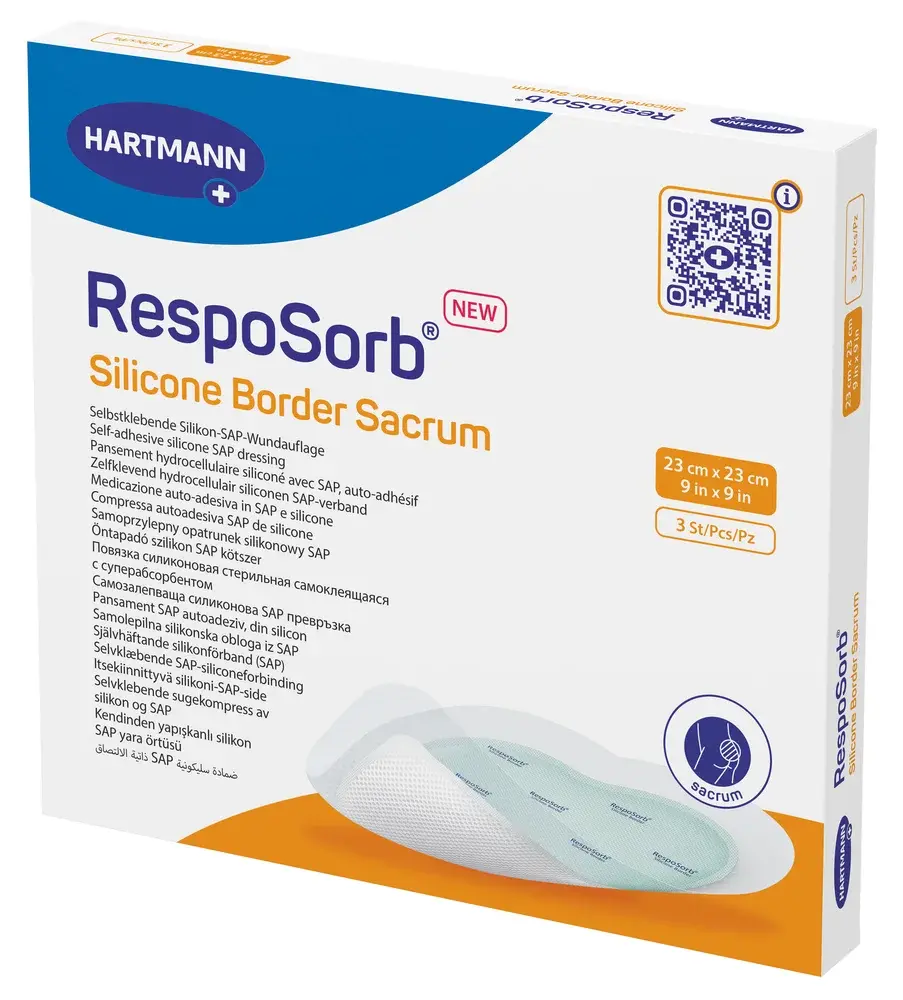 Pansement RespoSorb® Silicone Border