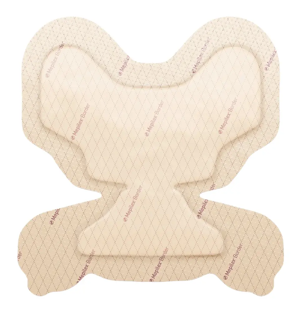 Pansement hydrocellulaire Mepilex® Border Protect Talon