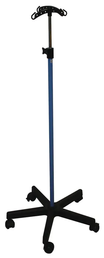 Pied porte-sérum 4 crochets PSR 40
