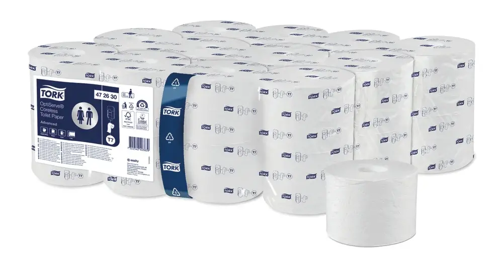 Papier toilette sans mandrin Optiserve® T7