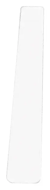 Attelle alu-mousse