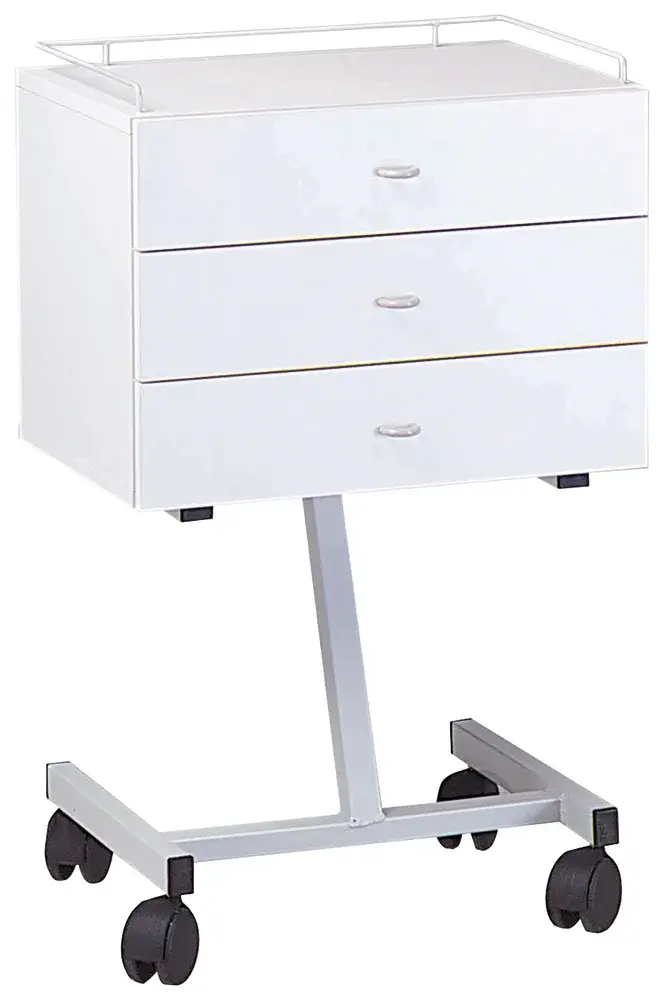 Desserte médicale 3 tiroirs