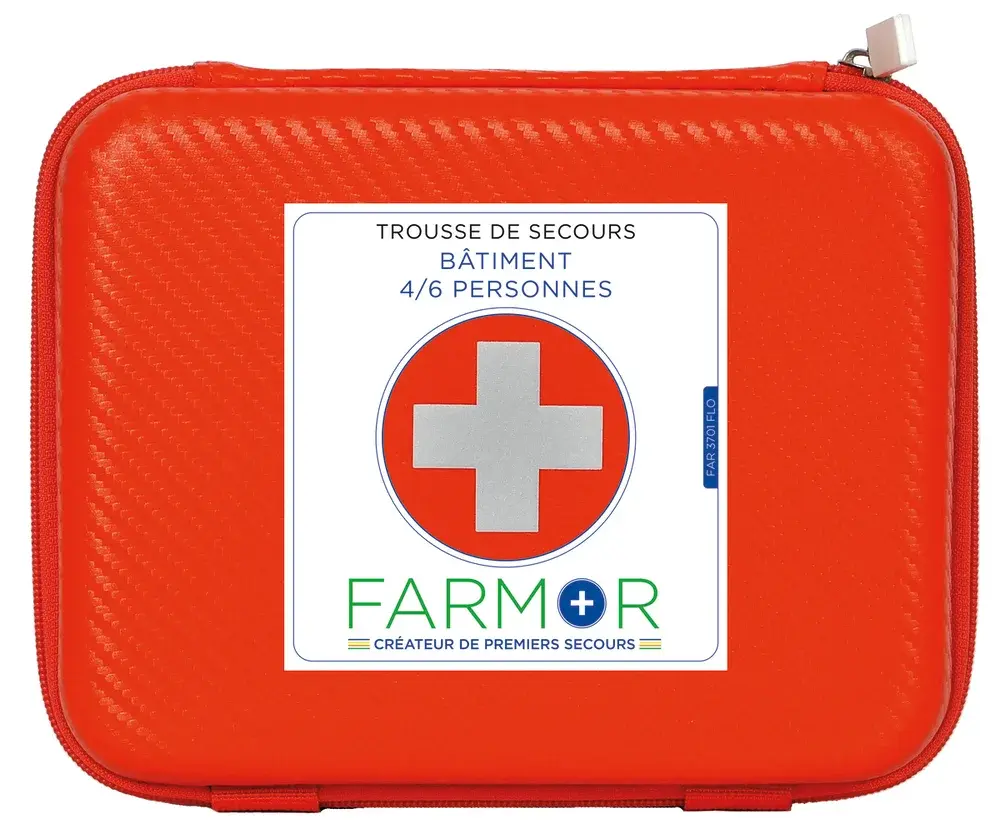 Trousse de secours bâtiment 4/6 personnes