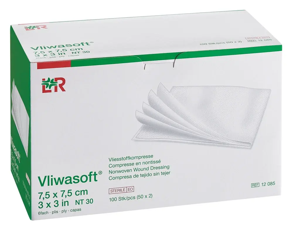 Compresse en non-tissé stérile Vliwasoft®