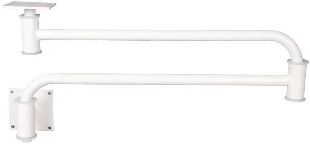 Bras mural pour lampe d'examen 2 x 40 cm
