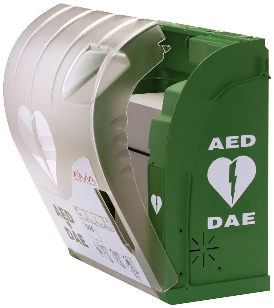 Boitier défibrilateur exterieur avec chauffage et alarme 200