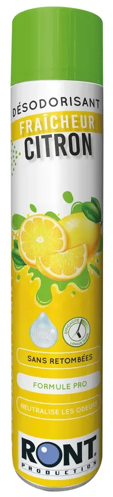 Aérosol désodorisant destructeur d'odeurs