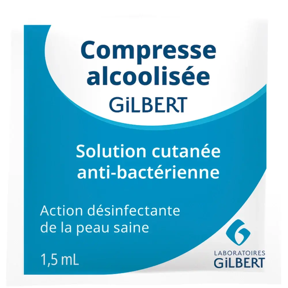 Compresse alcoolisée