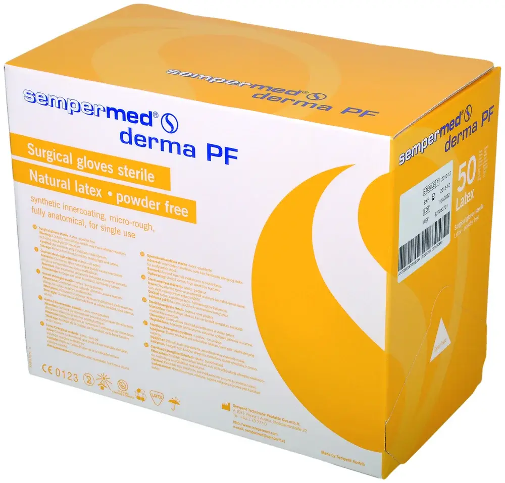 Gants d'examen Sempermed Derma PF stériles