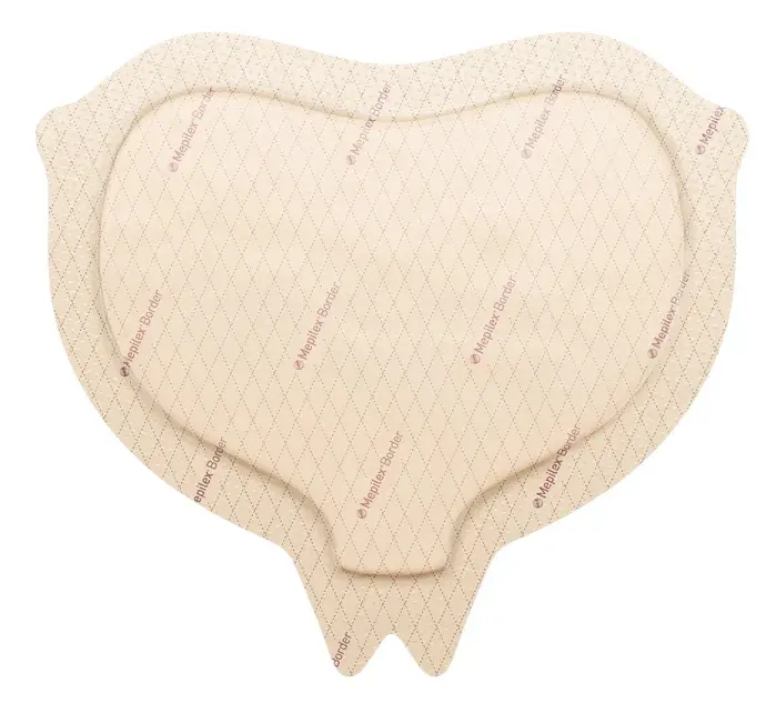 Pansement hydrocellulaire prévention escarres Mepilex® Border Protect Sacrum