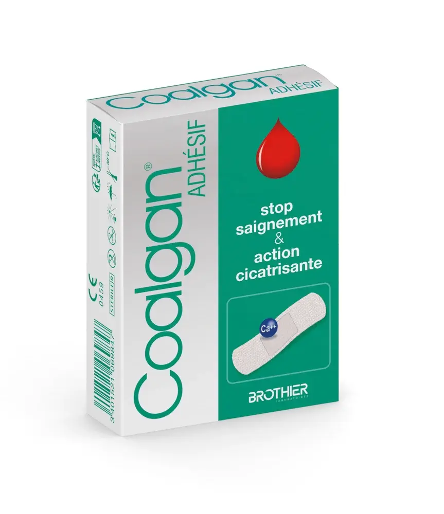 Pansement hémostatique stérile