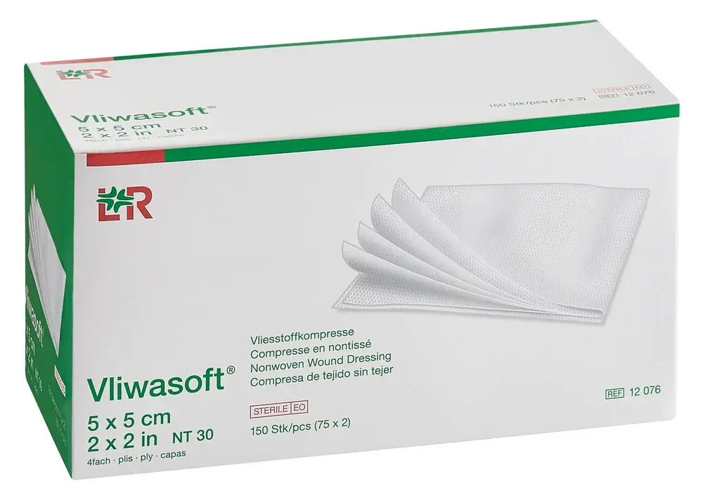 Compresse en non-tissé stérile Vliwasoft®