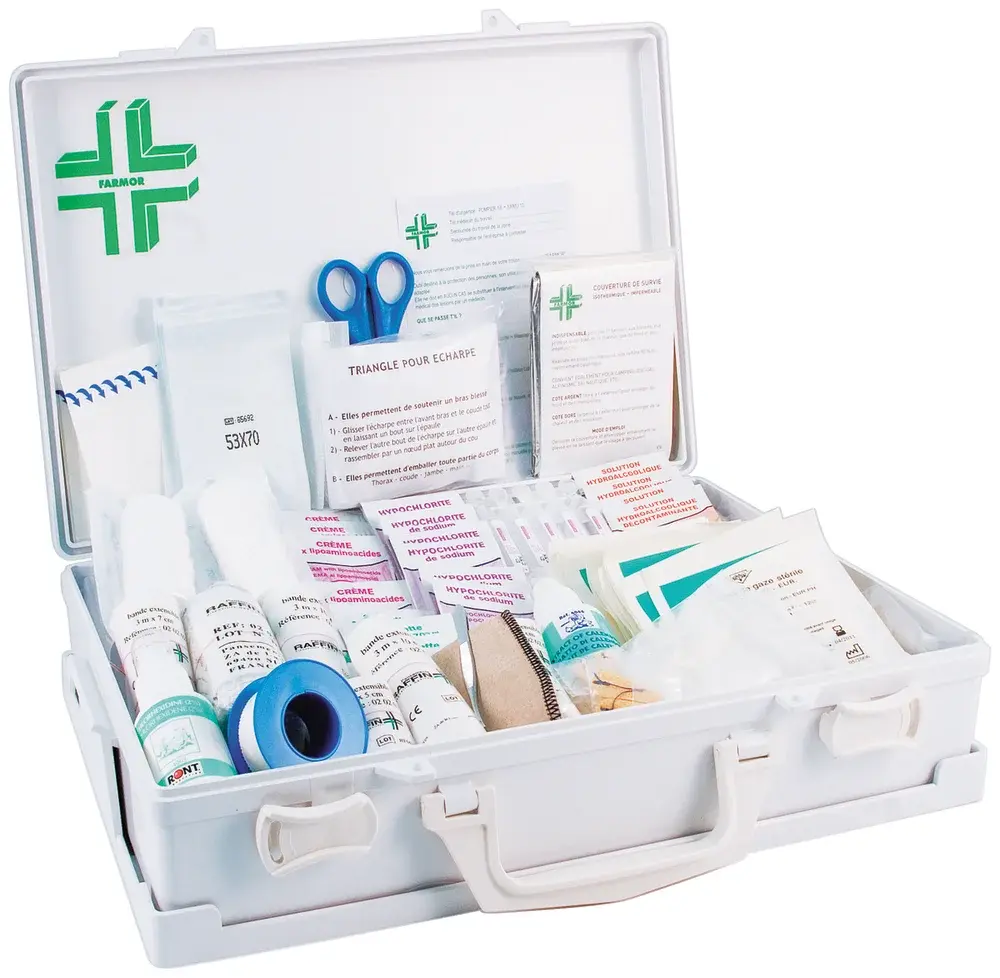 Valise de secours 10/12 personnes