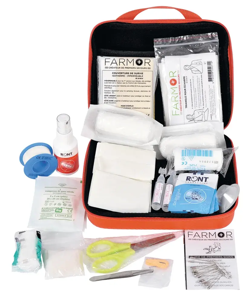 Trousse de secours bâtiment 4/6 personnes