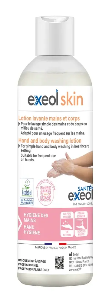 Lotion lavante mains et corps EXEOL SKIN