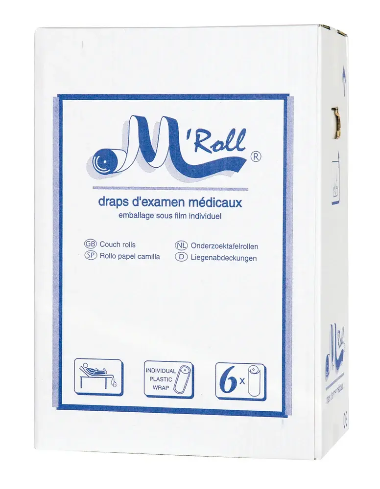 Draps d'examen plastifiés