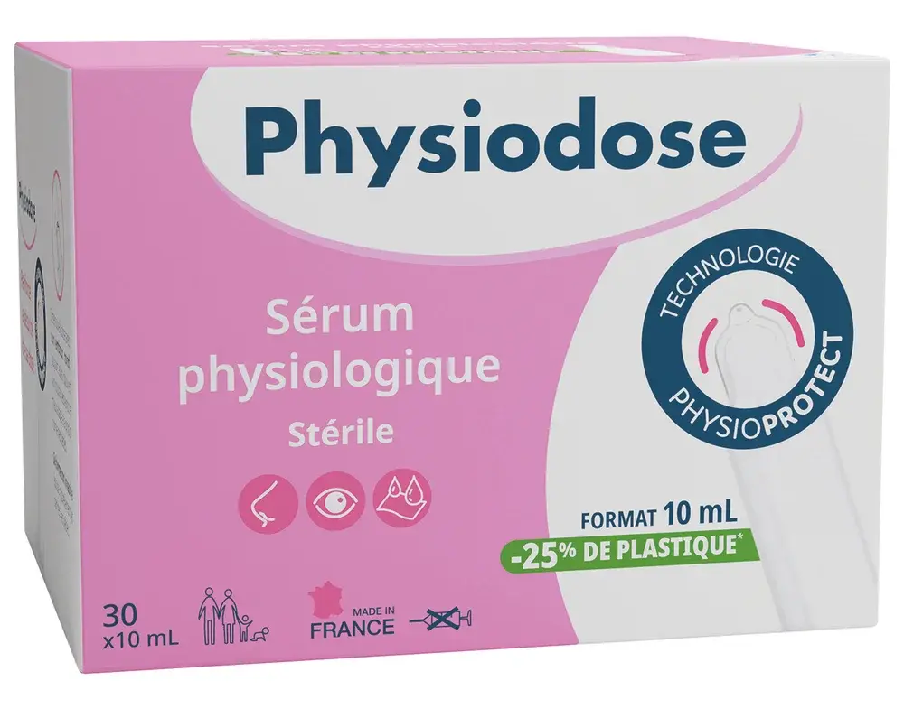Sérum physiologique stérile