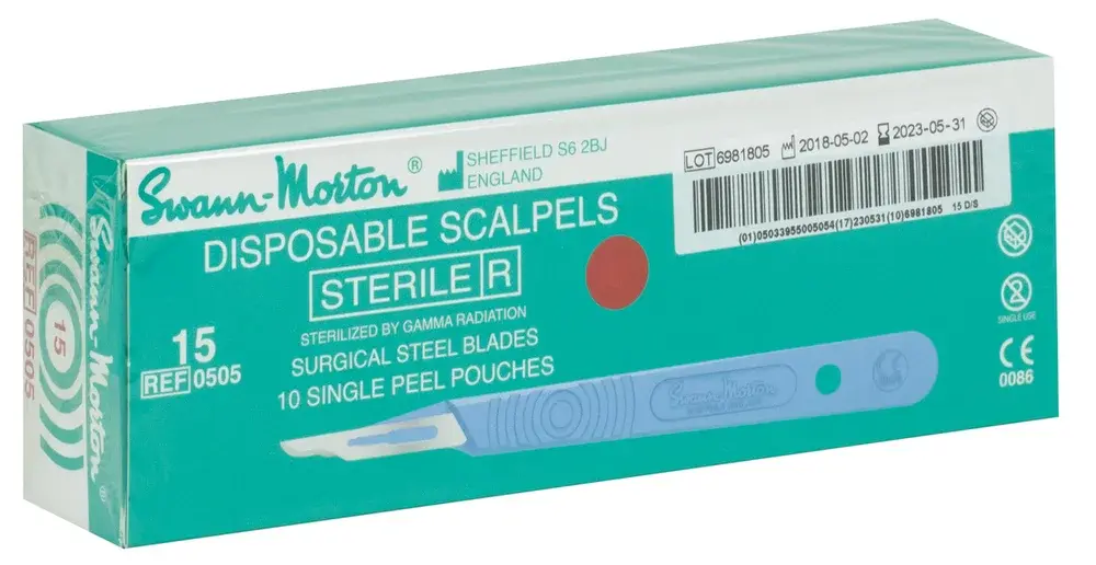 Bistouri stérile