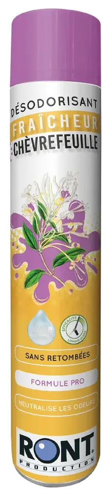 Aérosol désodorisant destructeur d'odeurs