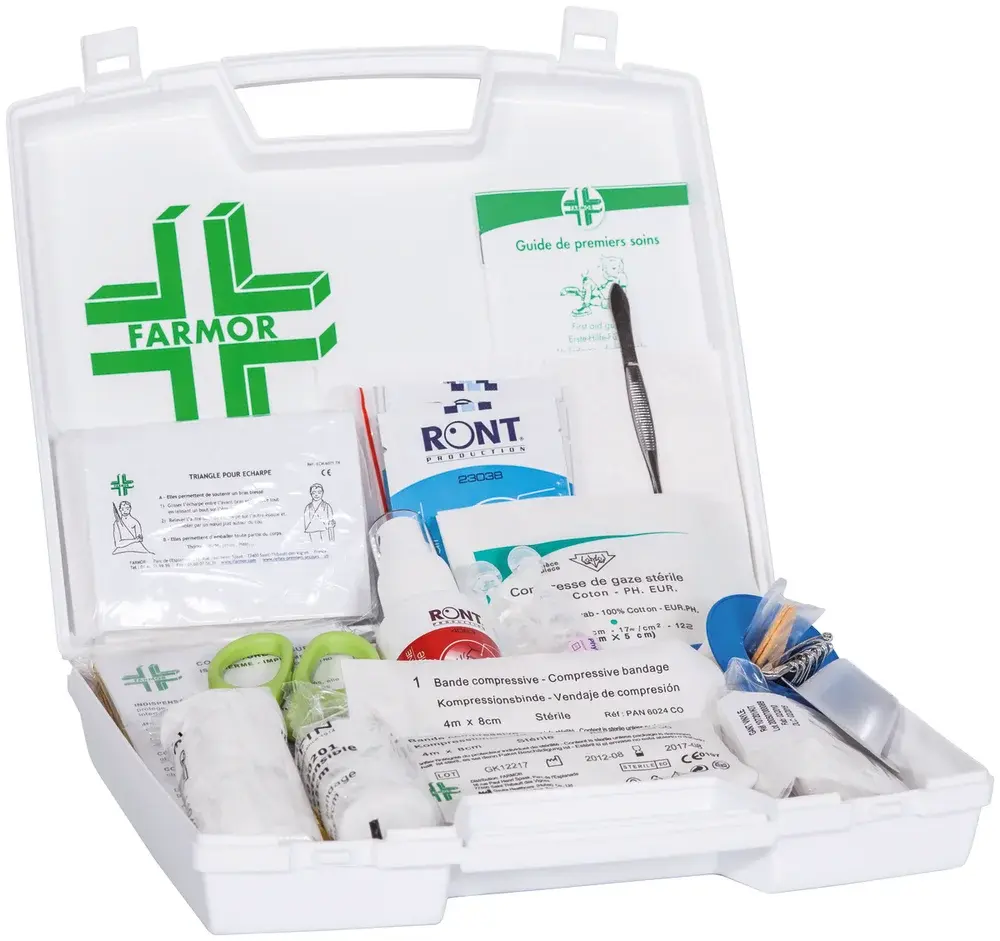 Valise de secours bâtiment 4/6 personnes