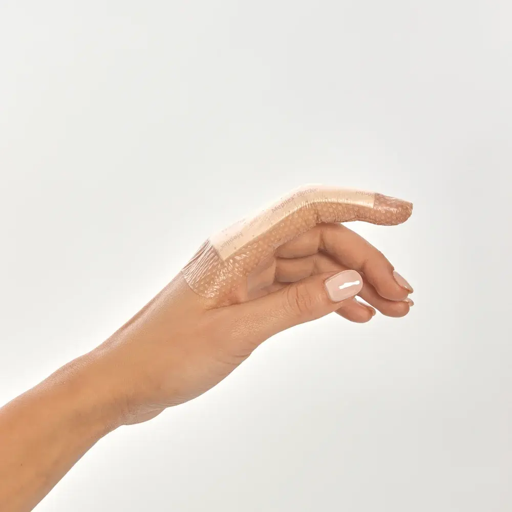 Pansement hydrocellulaire Mepilex® Border Flex E.M.