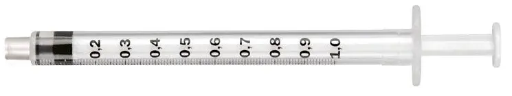 Seringue à tuberculine 1 ml