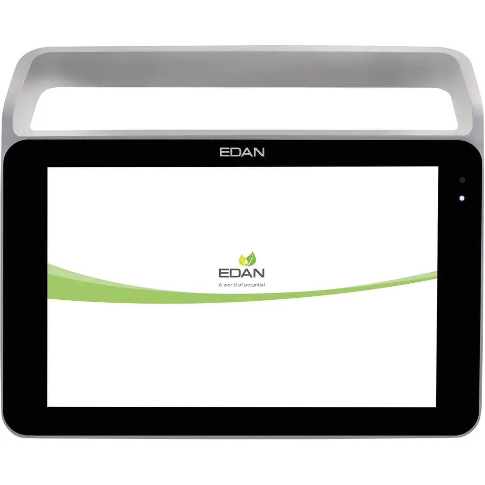ECG ISE sur tablette tactile avec poignée