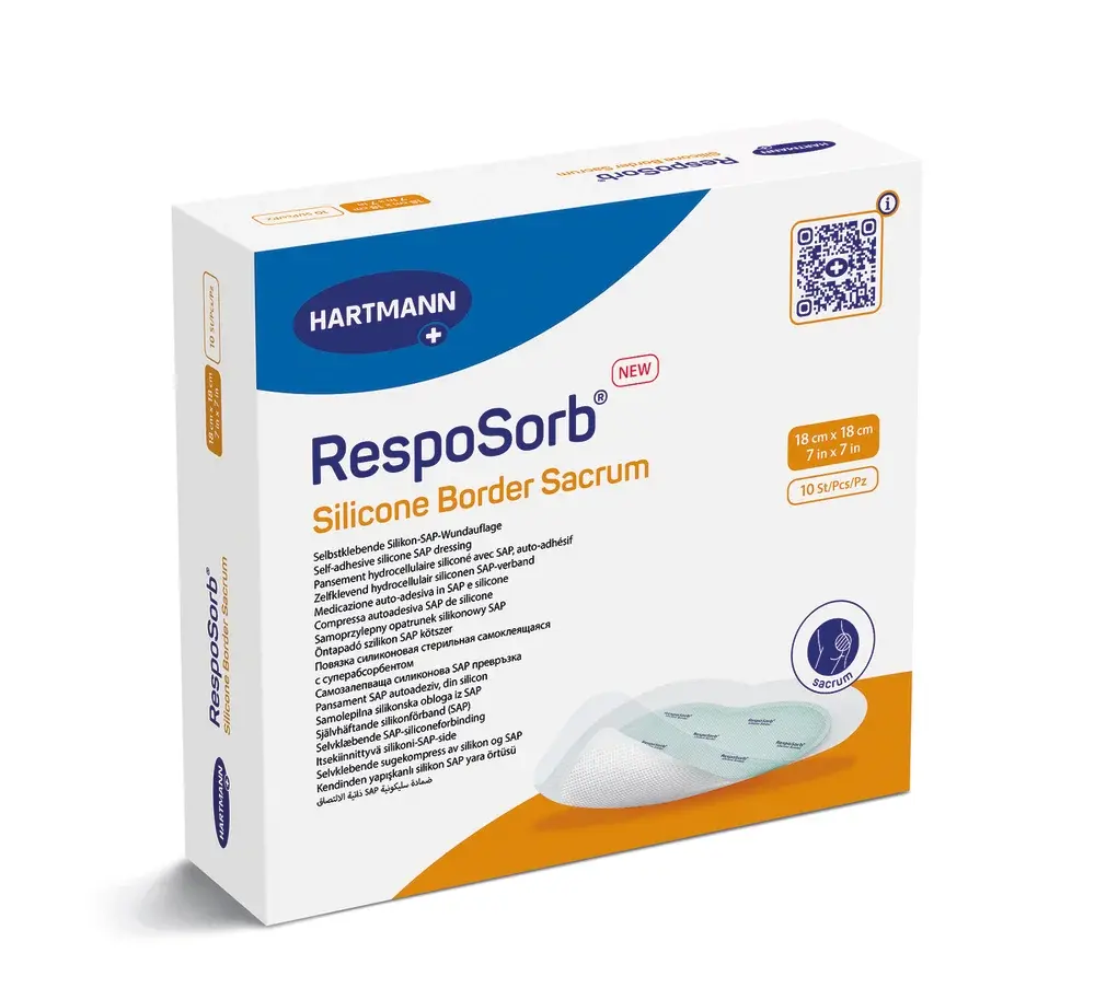 Pansement RespoSorb® Silicone Border