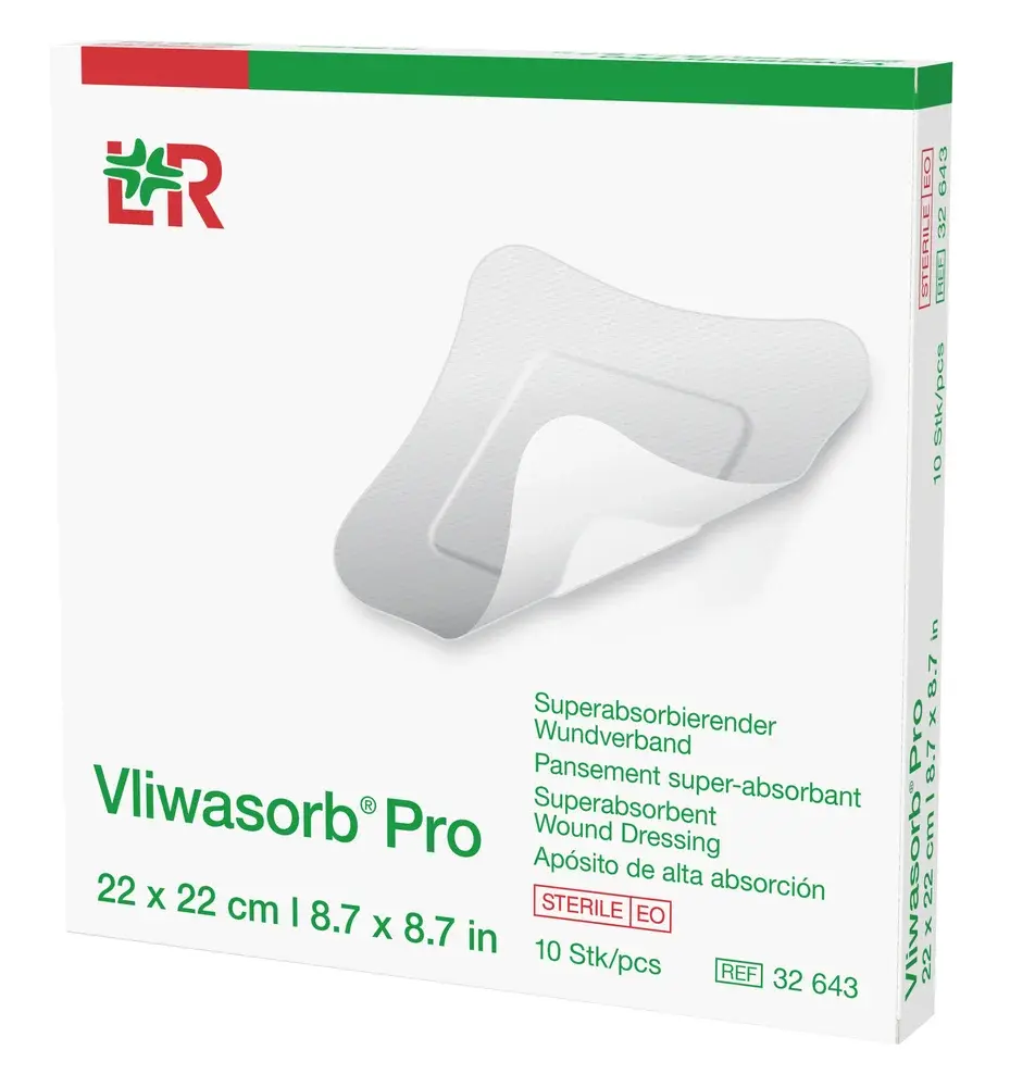 Pansement super absorbant Vliwasorb® Pro