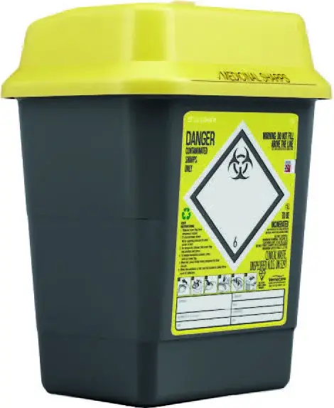 Gamme complète de collecteurs de déchets médicaux Sharpsafe®
