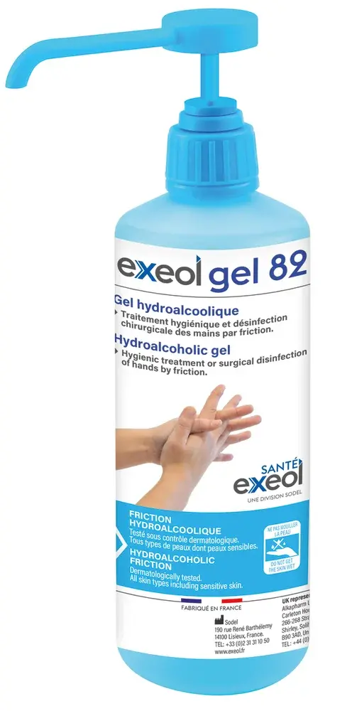Gel hydroalcoolique GEL 82