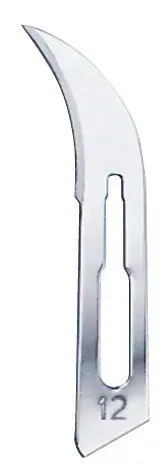 Lame de bistouri stérile