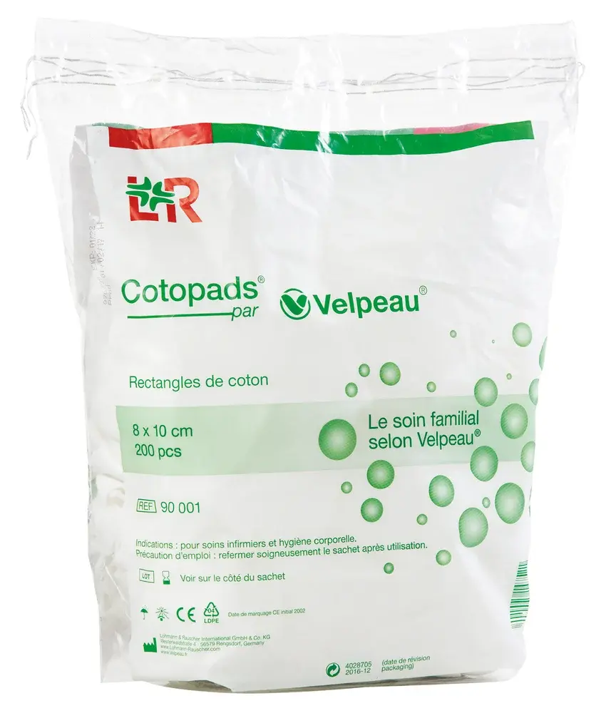 Coton médical Cotopads Velpeau