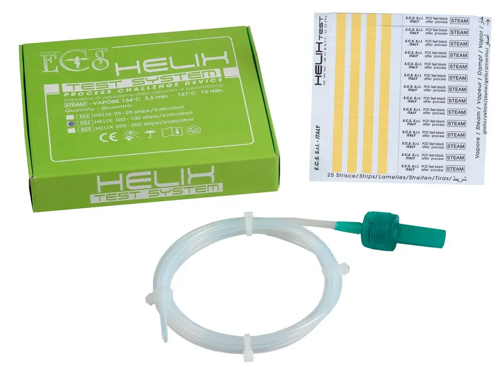 Test de stérilisation pour autoclave Hélix