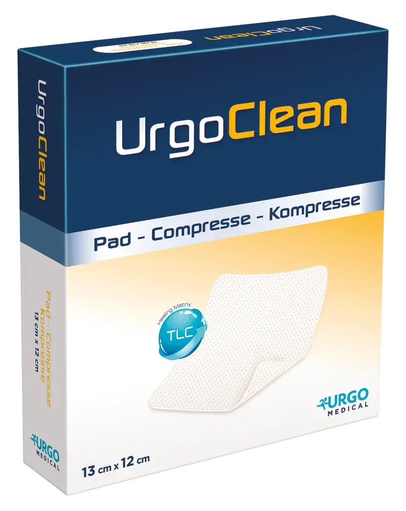 Pansement absorbant en fibres à haut pouvoir d'absorption UrgoClean®