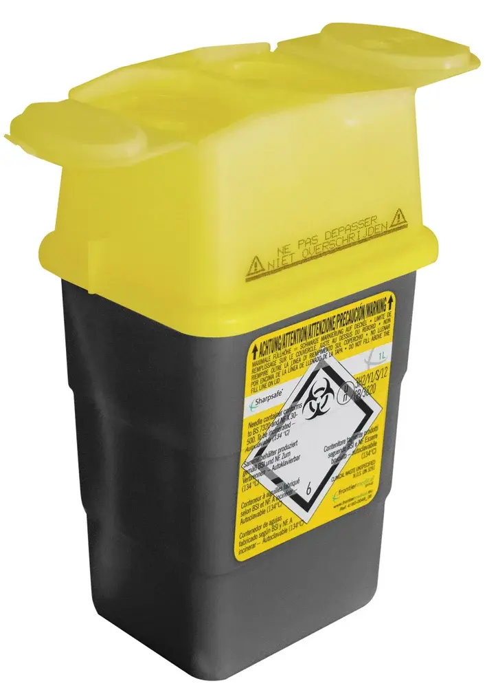 Gamme complète de collecteurs de déchets médicaux Sharpsafe®