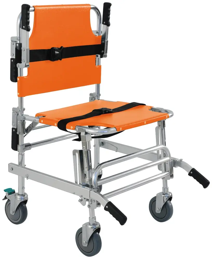 Chaise portoir d’évacuation 4 roues