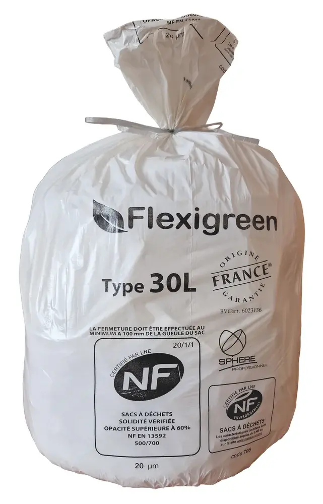 Sac-poubelle pour déchets légers