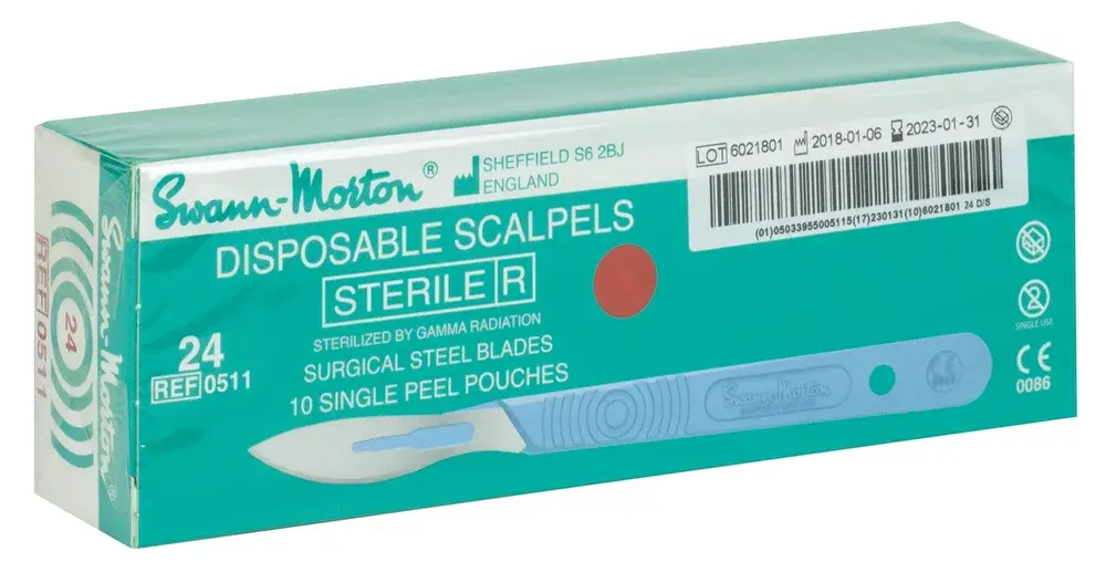 Bistouri stérile