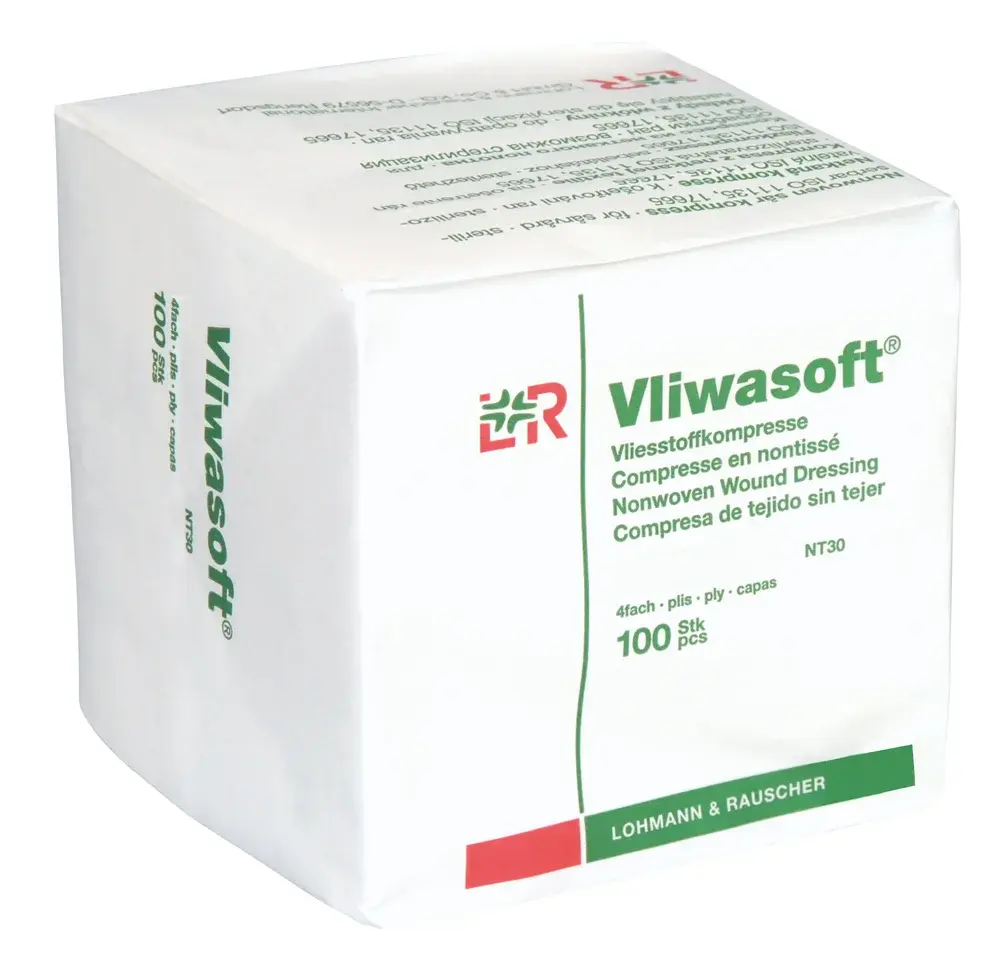 Compresse en non-tissé non stérile Vliwasoft®