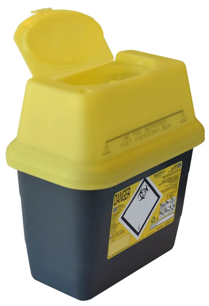 Gamme complète de collecteurs de déchets médicaux Sharpsafe