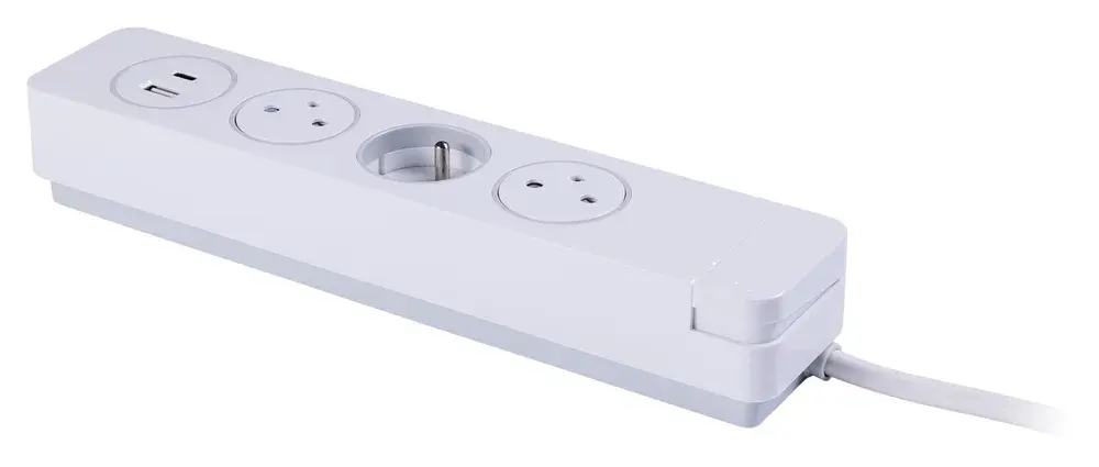 Bloc multiprise avec chargeur USB