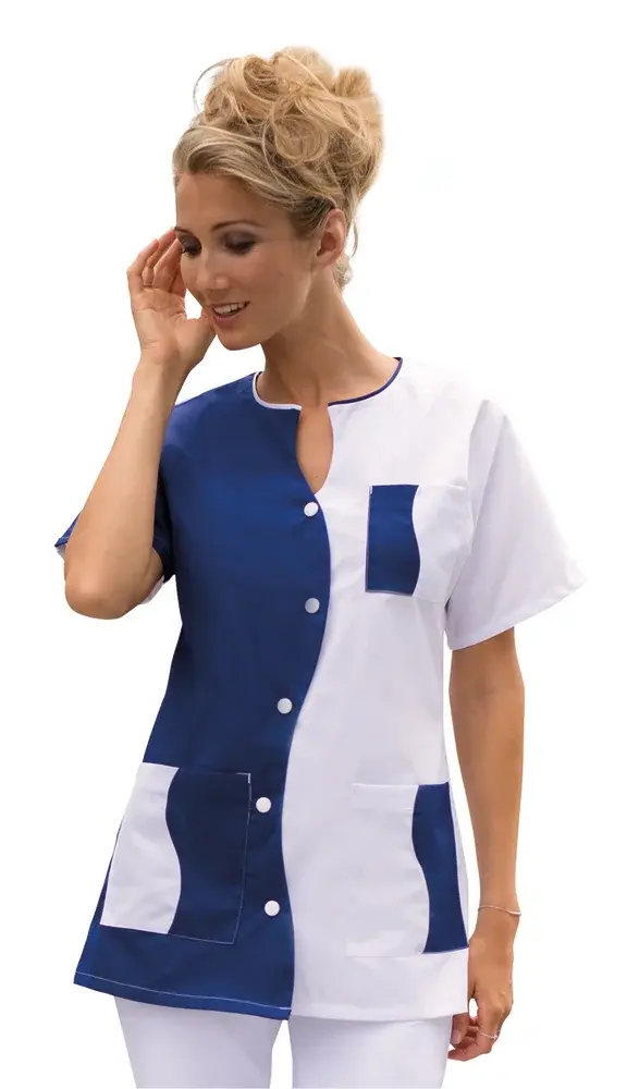 Tunique médicale bicolore Kim