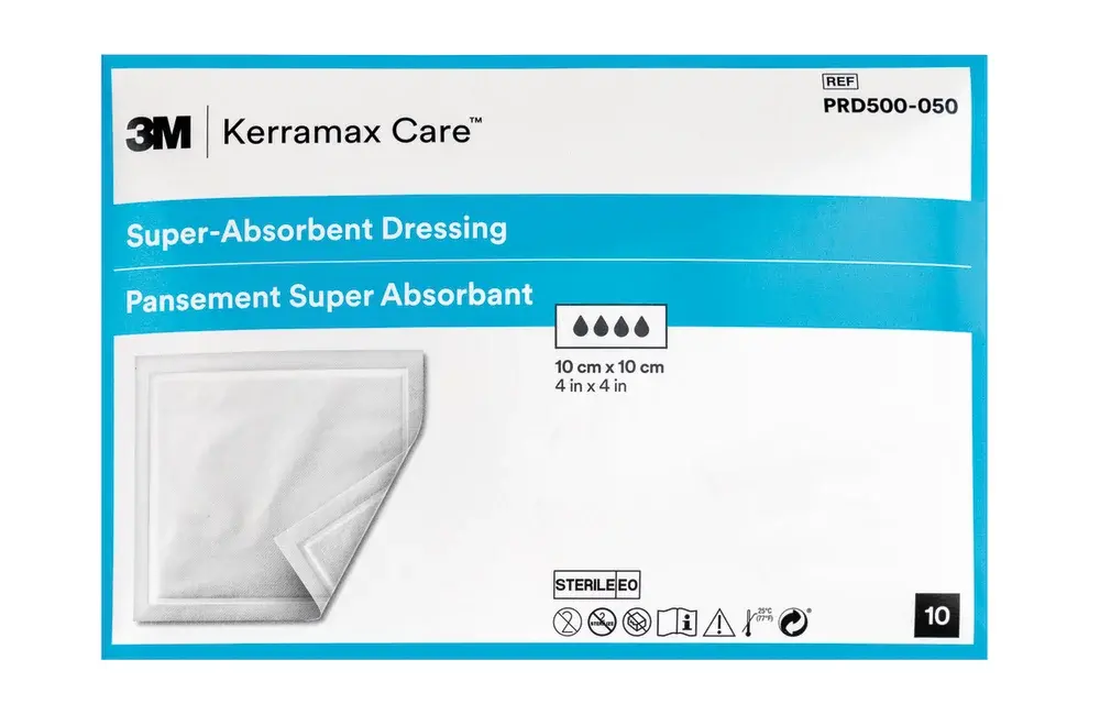 Pansement hydrocellulaire super absorbant Kerramax Care