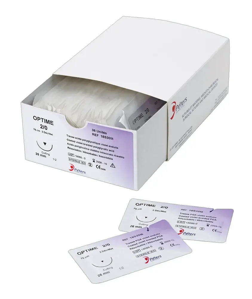 Suture résorbable Optime