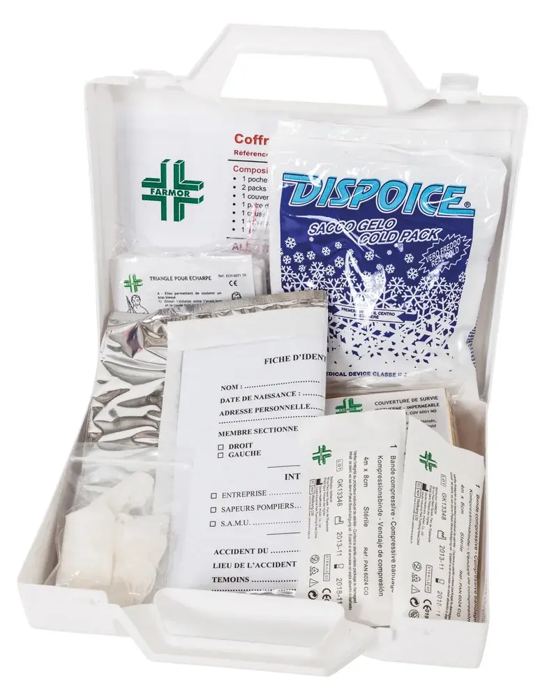 Valise de secours membre sectionné